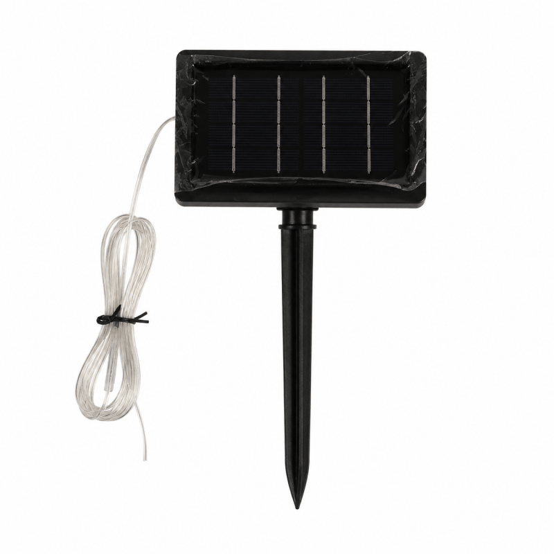 100 LED Solar Firefly String Lights Copper Wire Outdoor Garden IP44 Warm White Fairy Lights Solar Tree Lights
