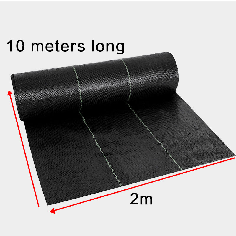 Weed Control Fabric Membrane Heavy Duty 100GSM - 10m x 2m
