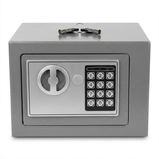 Digital Metal Safe Box Large Safety Electronic Security Steel Money Cash Home Office 2511g 17 x 23cm